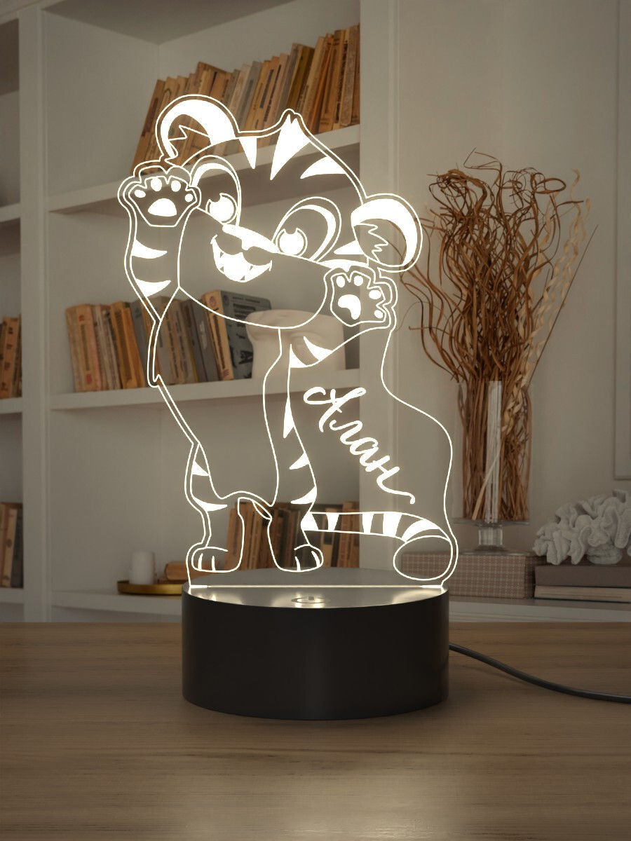 

Ночник Light Insidе детский Тигренок Алан
