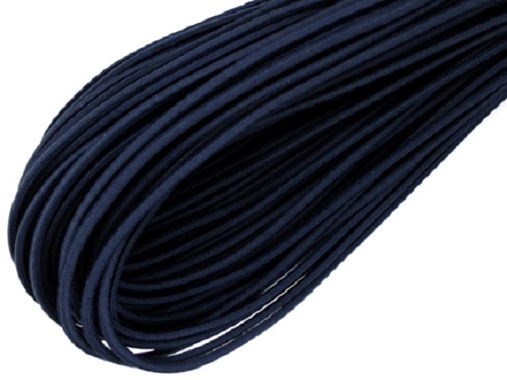 Резинка шляпная черная, БытСервис, 3 мм, фасовка 10 метров