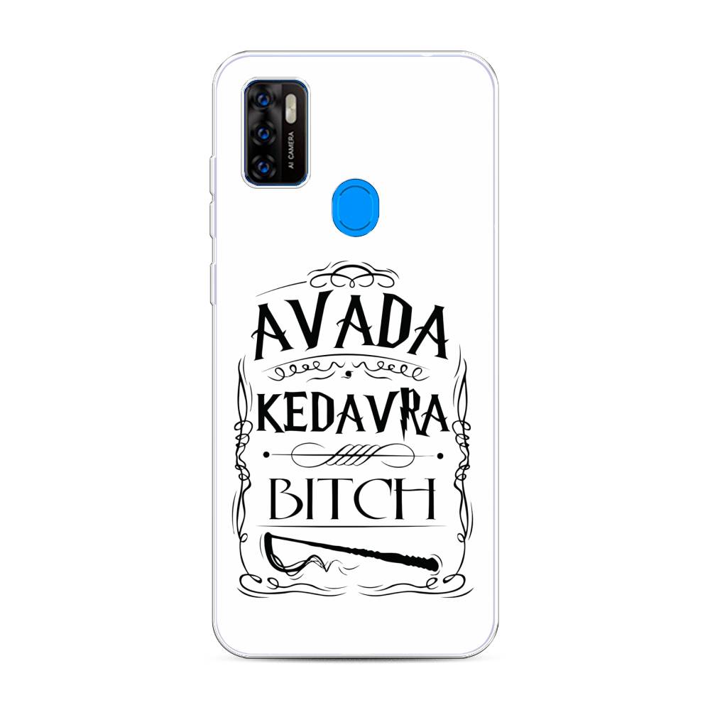 

Чехол на ZTE Blade A7s 2020 "Avada kedavra bitch", Белый;серый;черный, 133950-6