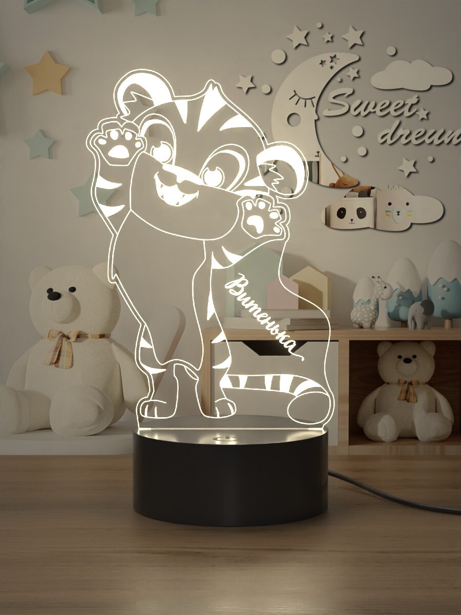 

Ночник Light Insidе детский Тигренок Витенька