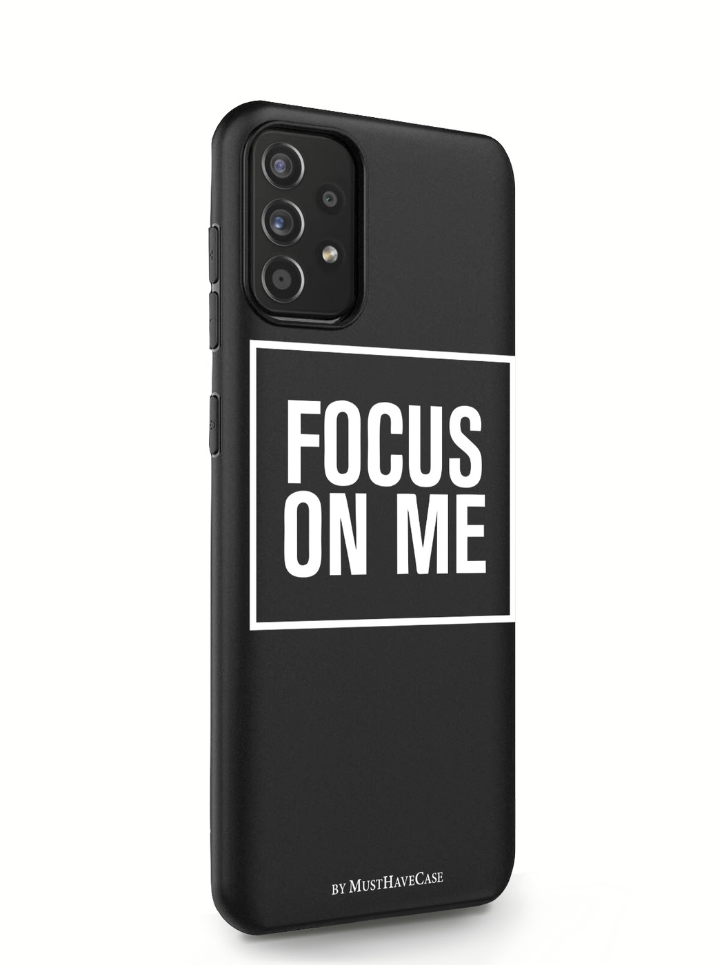 фото Чехол musthavecase для samsung galaxy a52 focus on me черный