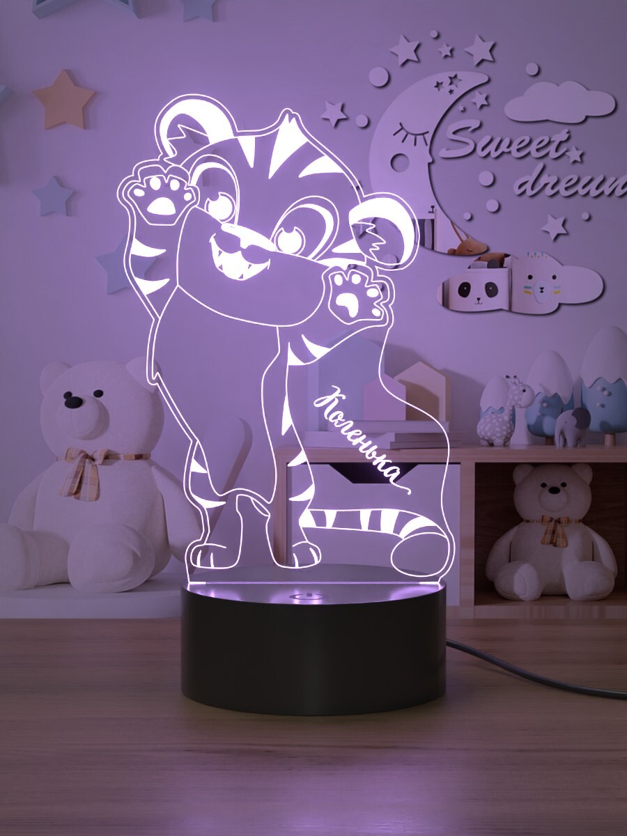 

Ночник Light Insidе детский Тигренок Коленька