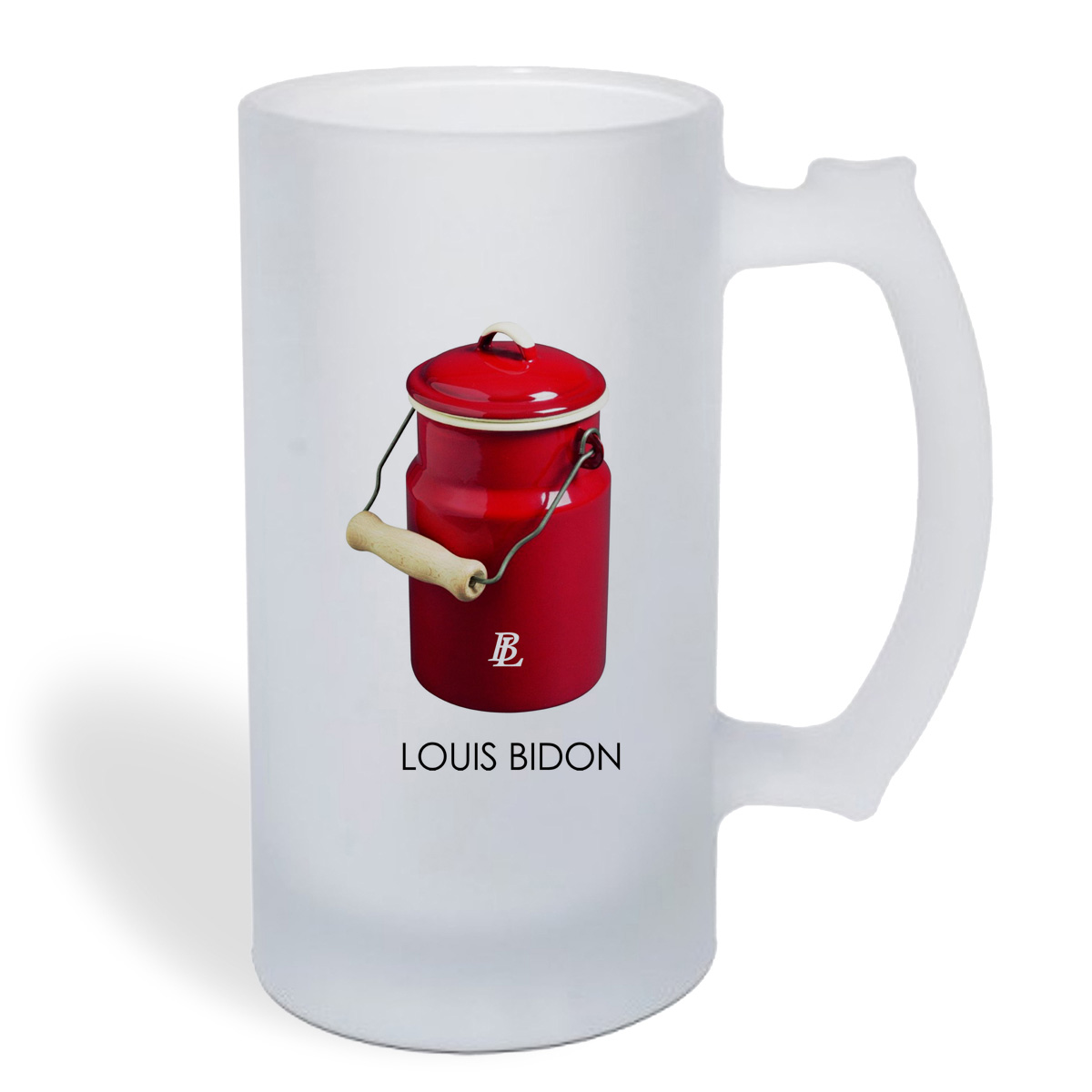 

Кружка пивная CoolPodarok Louis Bidon. Луи Бидон