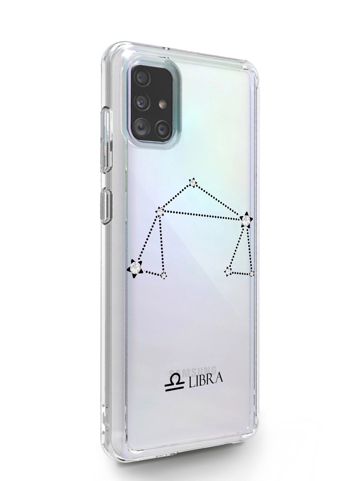

Чехол MustHaveCase для Samsung Galaxy A51 Знак зодиака Весы прозрачный, Samsung Galaxy A51 Знак зодиака Весы Libra