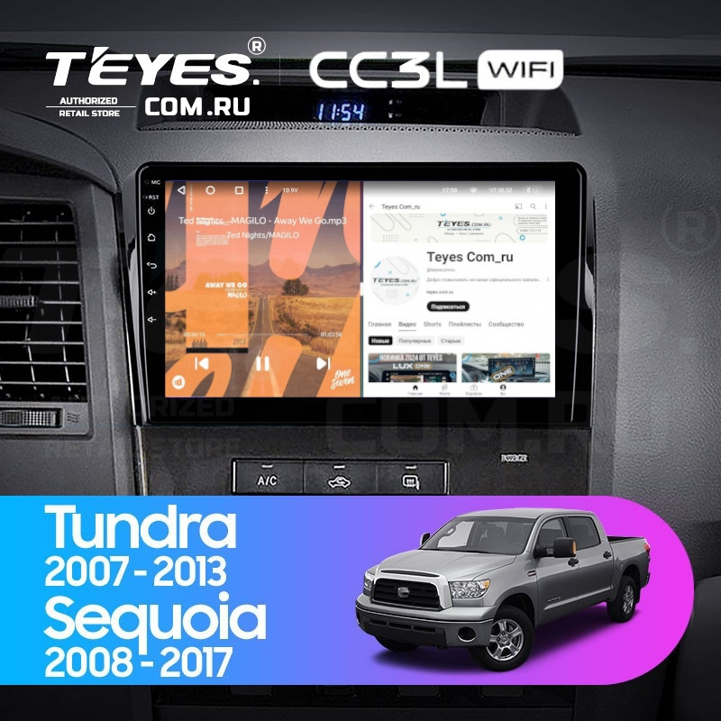 

Штатная магнитола Teyes CC3L WiFi 2/32 Toyota Tundra XK50 (2007-2013), CC3L