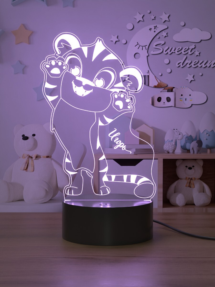 

Ночник Light Insidе детский Тигренок Игорь