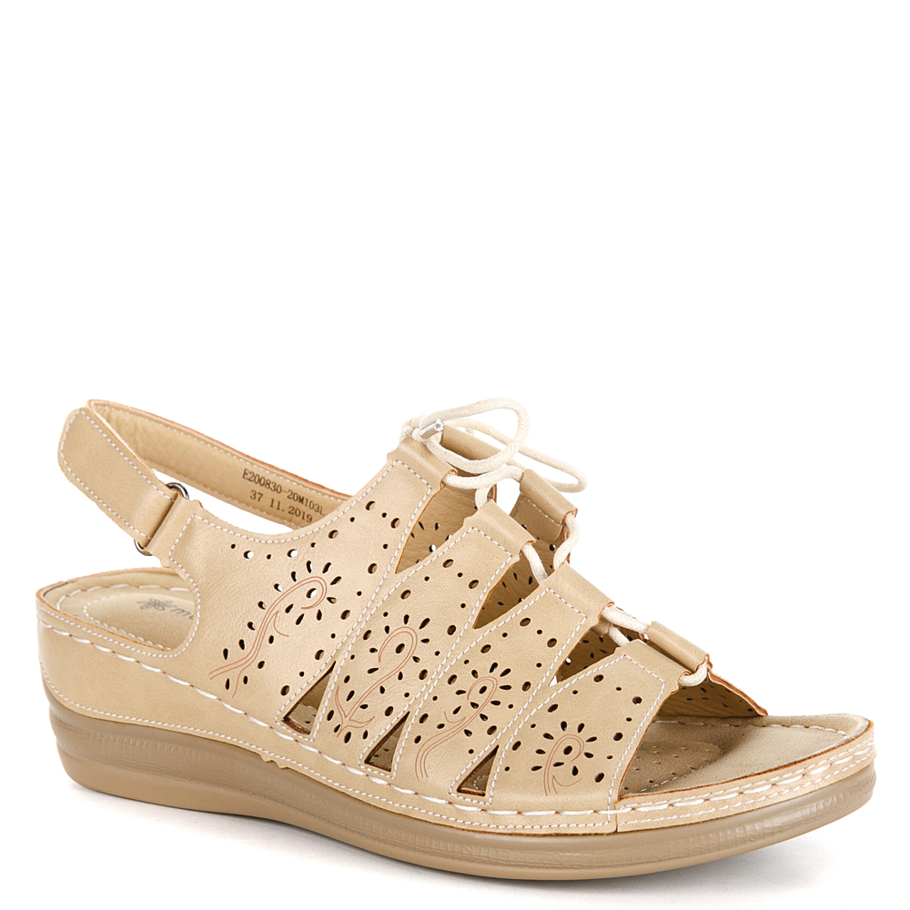 

Босоножки женские medelista E200830-20M103L бежевые 36 RU, E200830-20M103L