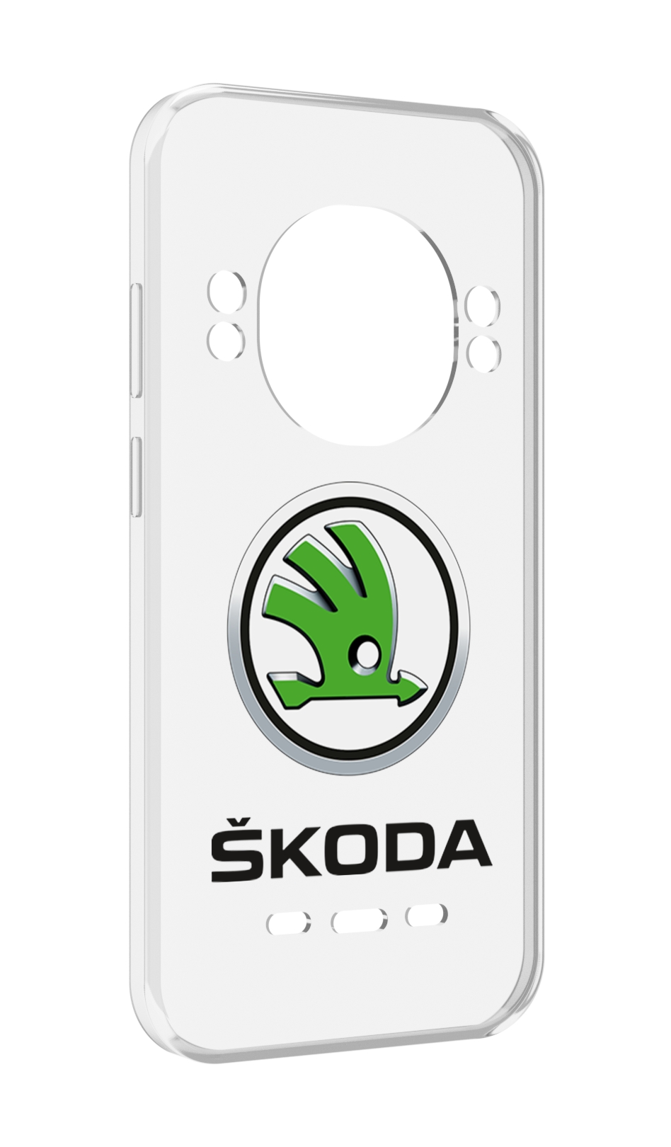 

Чехол Mypads Skoda 4 Мужской для Ulefone Power Armor 16 Pro, Прозрачный, Tocco