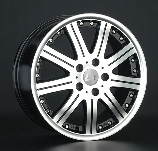 

Колесный диск LS 826 (BKF) 7xR16 ET45 5*114.3 D73.1, Черный;серебристый
