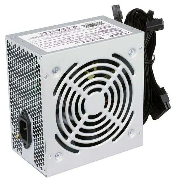 

Блок питания CBR 450W (PSU-ATX450-12EC), Серебристый