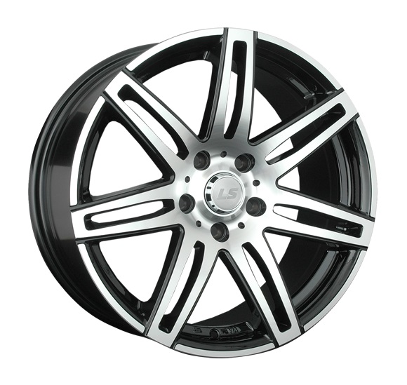 

Колесный диск LS 474 (BKF) 7.5xR17 ET45 5*114.3 D73.1, Черный;серебристый