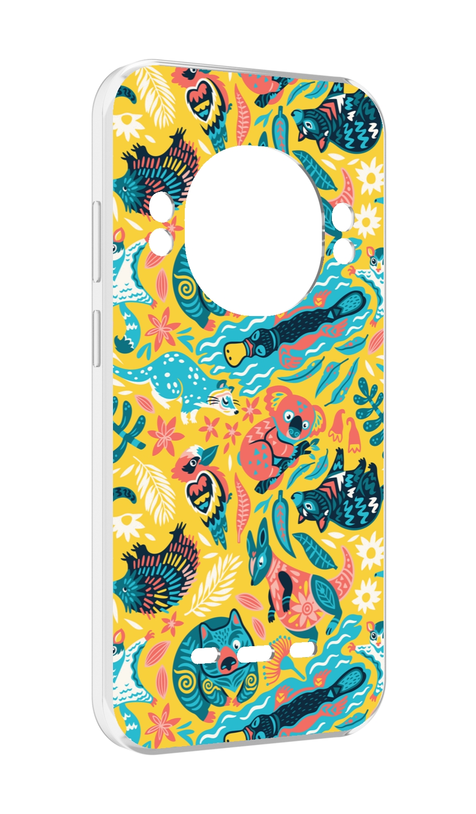 

Чехол Mypads Seamless-Pattern для Ulefone Power Armor 16 Pro, Прозрачный, Tocco