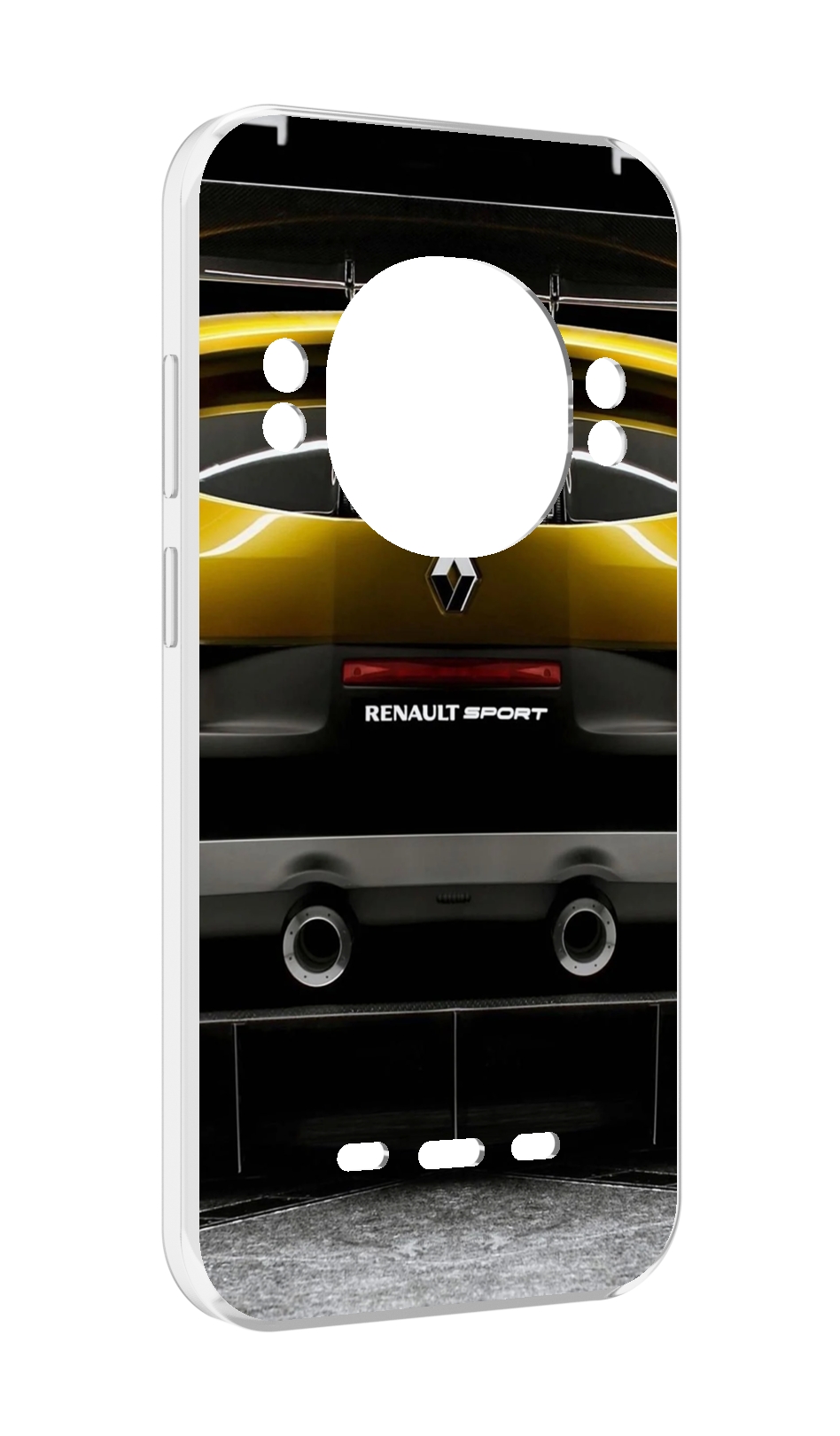 

Чехол Mypads Renault 3 Мужской для Ulefone Power Armor 16 Pro, Прозрачный, Tocco