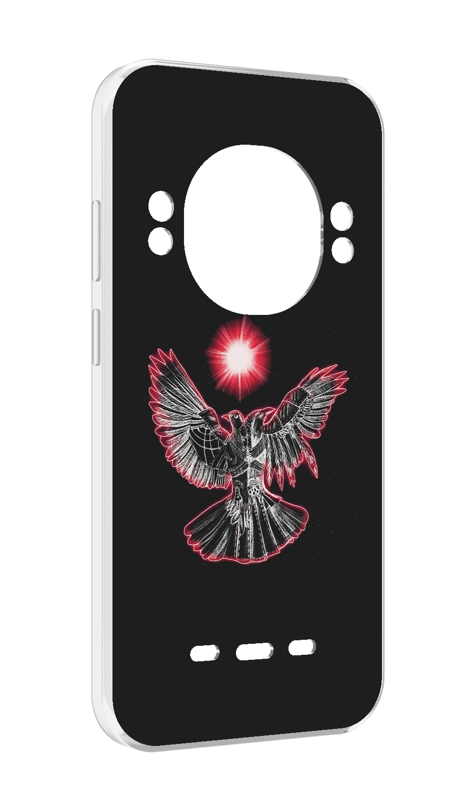 

Чехол Mypads Pyrokinesis Валькирия для Ulefone Power Armor 16 Pro, Прозрачный, Tocco