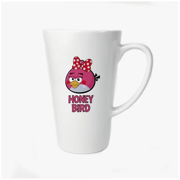 

Большая конусная кружка CoolPodarok Honey bird