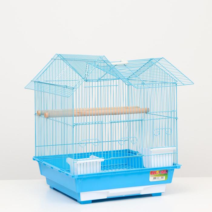 

Клетка для птиц "Алиса", укомплектованная, 40 х 40 х 49 см, микс цветов