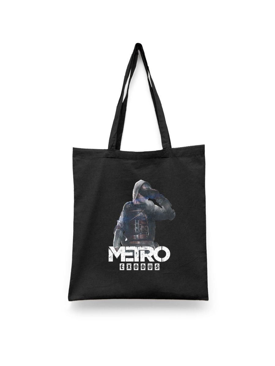 

Шоппер унисекс Каждому Своё Metro 2033/Last Light/Redux/Exodus GMMT12, черный, Metro 2033/Last Light/Redux/Exodus GMMT12
