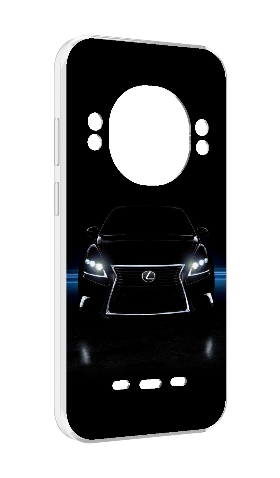 

Чехол Mypads Lexus 1 Мужской для Ulefone Power Armor 16 Pro, Прозрачный, Tocco