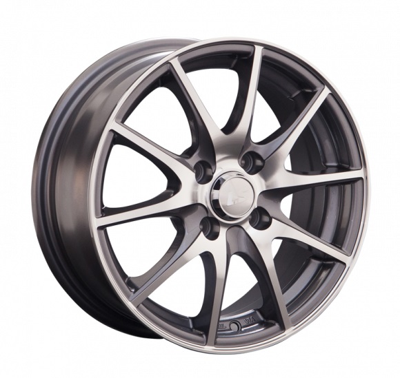 

Колесный диск LS 536 (GMF) 6xR15 ET40 4*100 D73.1, Серый;серебристый