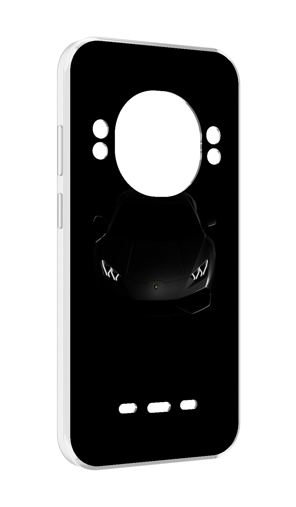 

Чехол Mypads Lambo 4 Мужской для Ulefone Power Armor 16 Pro, Прозрачный, Tocco