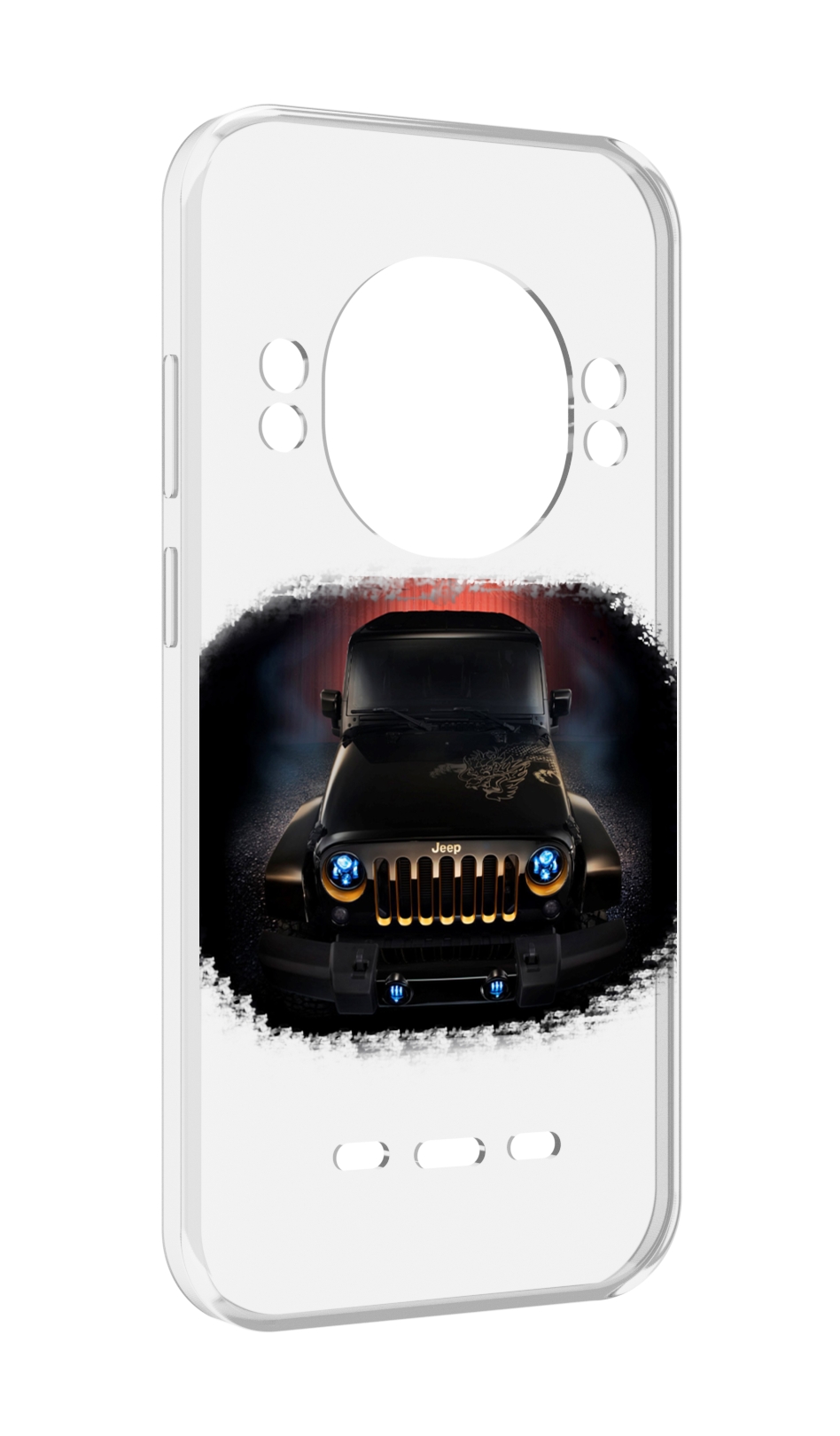 

Чехол Mypads Jeep 2 для Ulefone Power Armor 16 Pro, Прозрачный, Tocco
