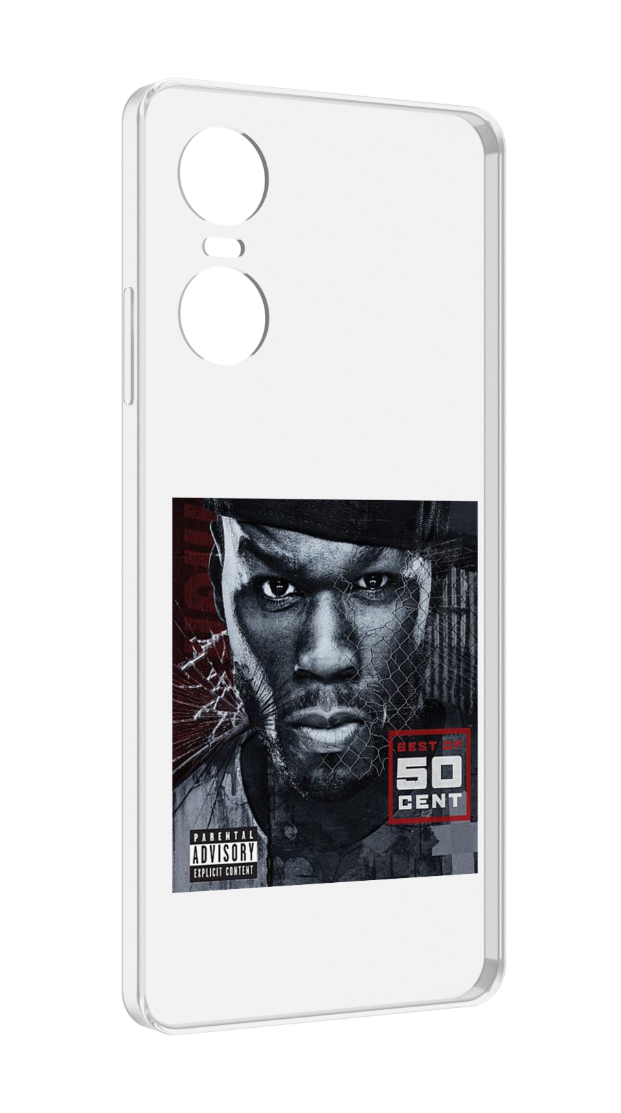 

Чехол MyPads 50 Cent - Best Of для Tecno Pop 6 Pro, Прозрачный, Tocco