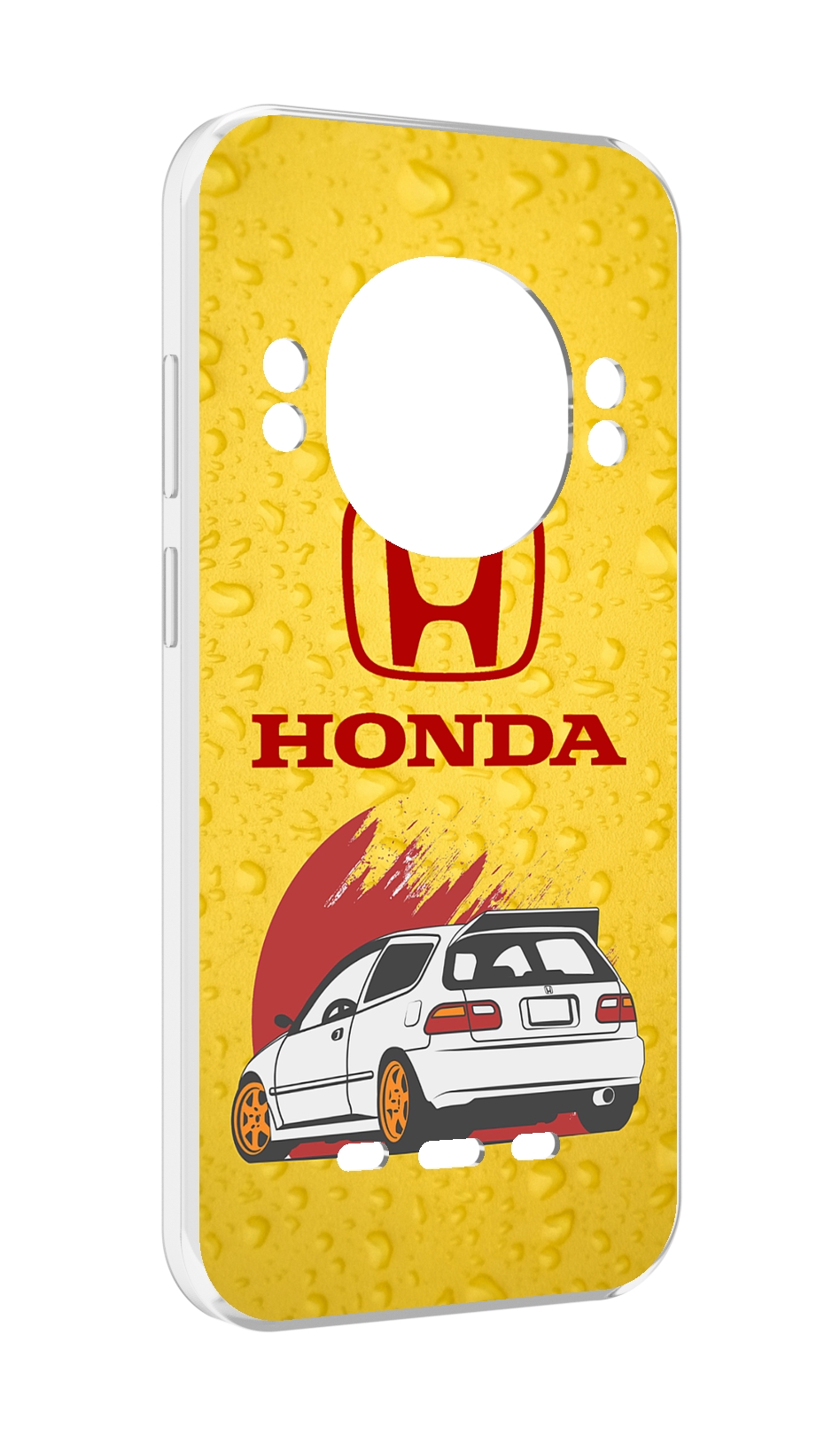

Чехол Mypads Honda-Motor для Ulefone Power Armor 16 Pro, Прозрачный, Tocco