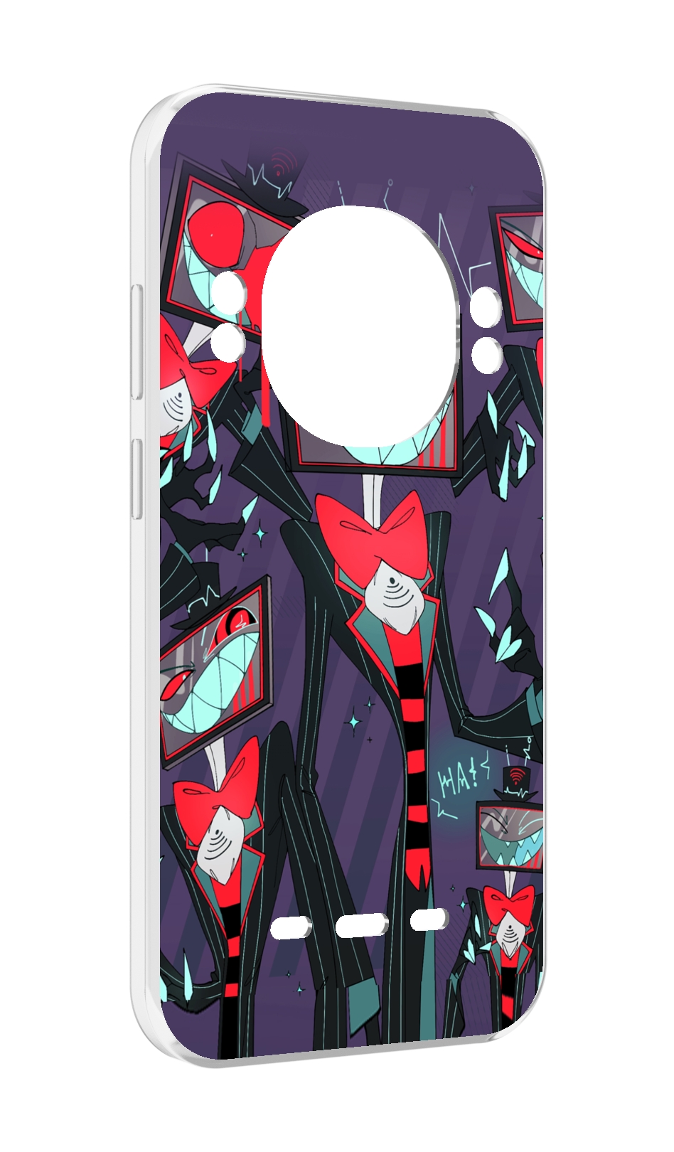 

Чехол Mypads Hazbin Hotel для Ulefone Power Armor 16 Pro, Прозрачный, Tocco