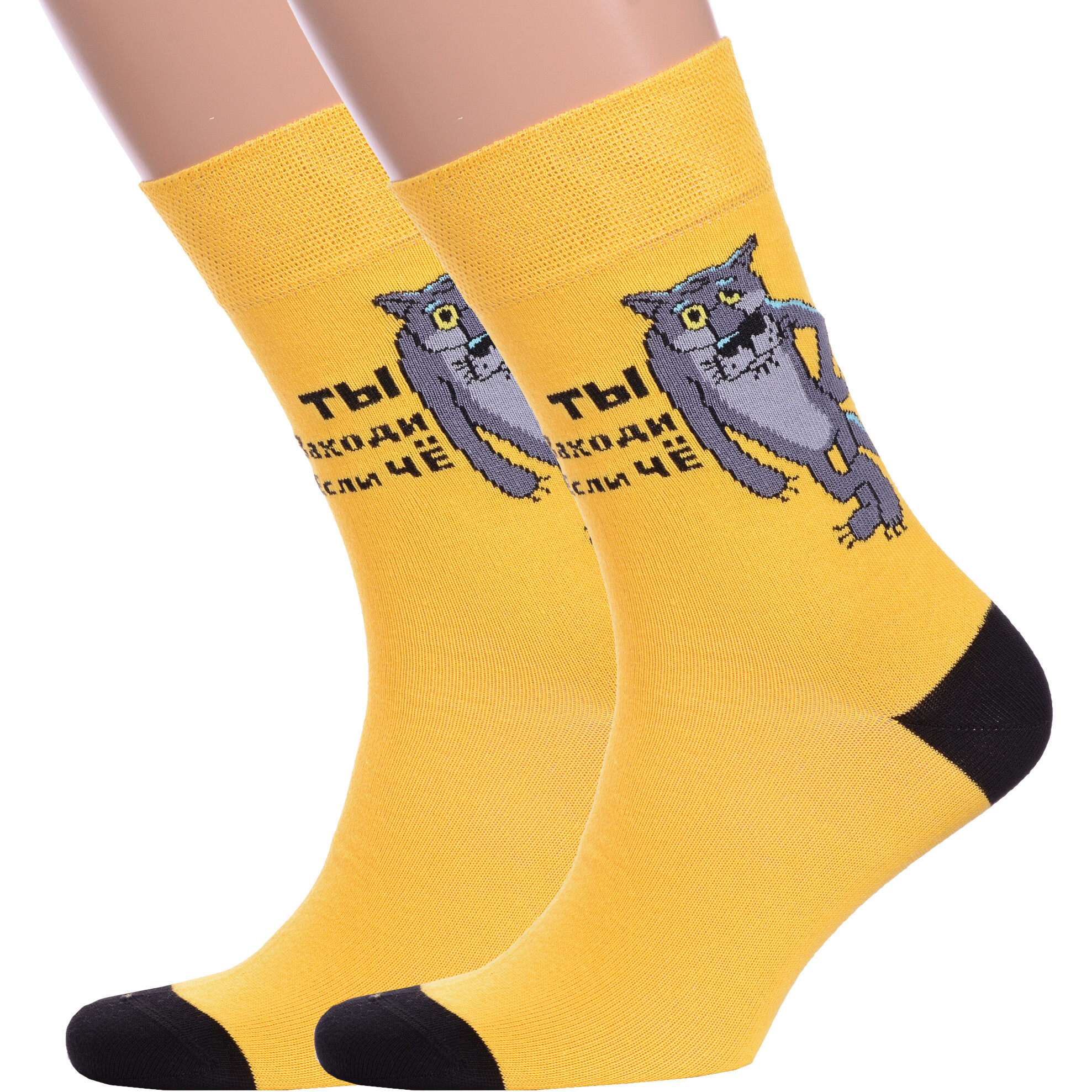 Комплект носков мужских Брестский чулочный комбинат 2-23С2155 желтых 27 2 пары