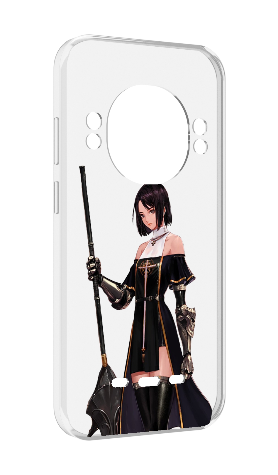 

Чехол Mypads Dungeon-Fighter для Ulefone Power Armor 16 Pro, Прозрачный, Tocco