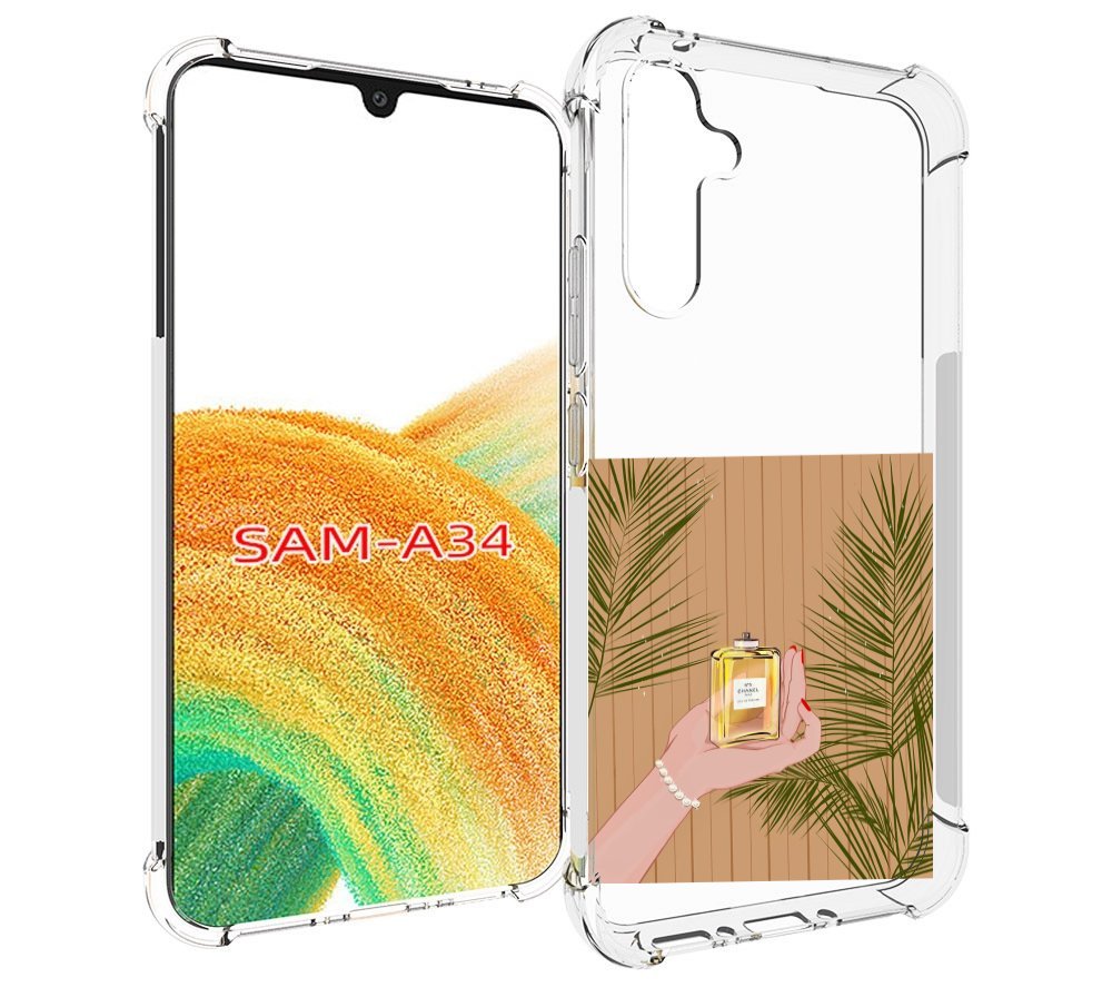 

Чехол MyPads запах-шанель-номер-5 для Samsung Galaxy A34, Tocco