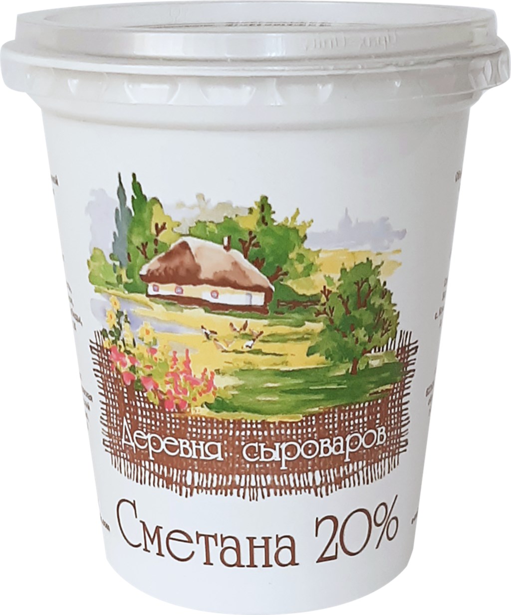 

Сметана Деревня Сыроваров 20%, 350 г
