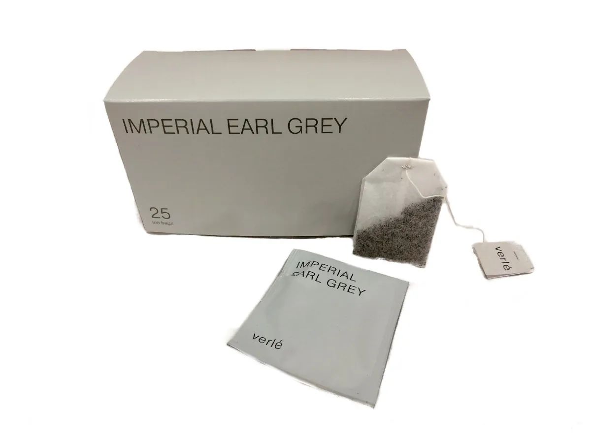 фото Чай verle imperial earl grey, с бергамотом, черный, 25 пакетиков