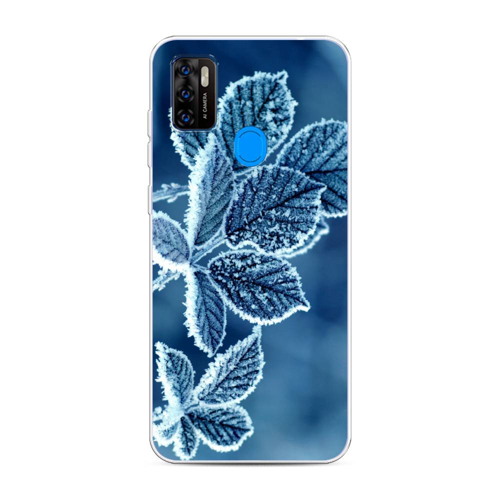

Чехол на ZTE Blade A7s 2020 "Зима 6", Голубой;белый, 133950-2