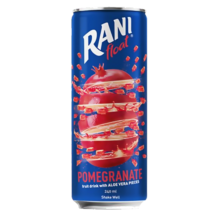 

Напиток Rani Pomegranate with aloe vera, с кусочками алоэ вера, негазированный, 240 мл