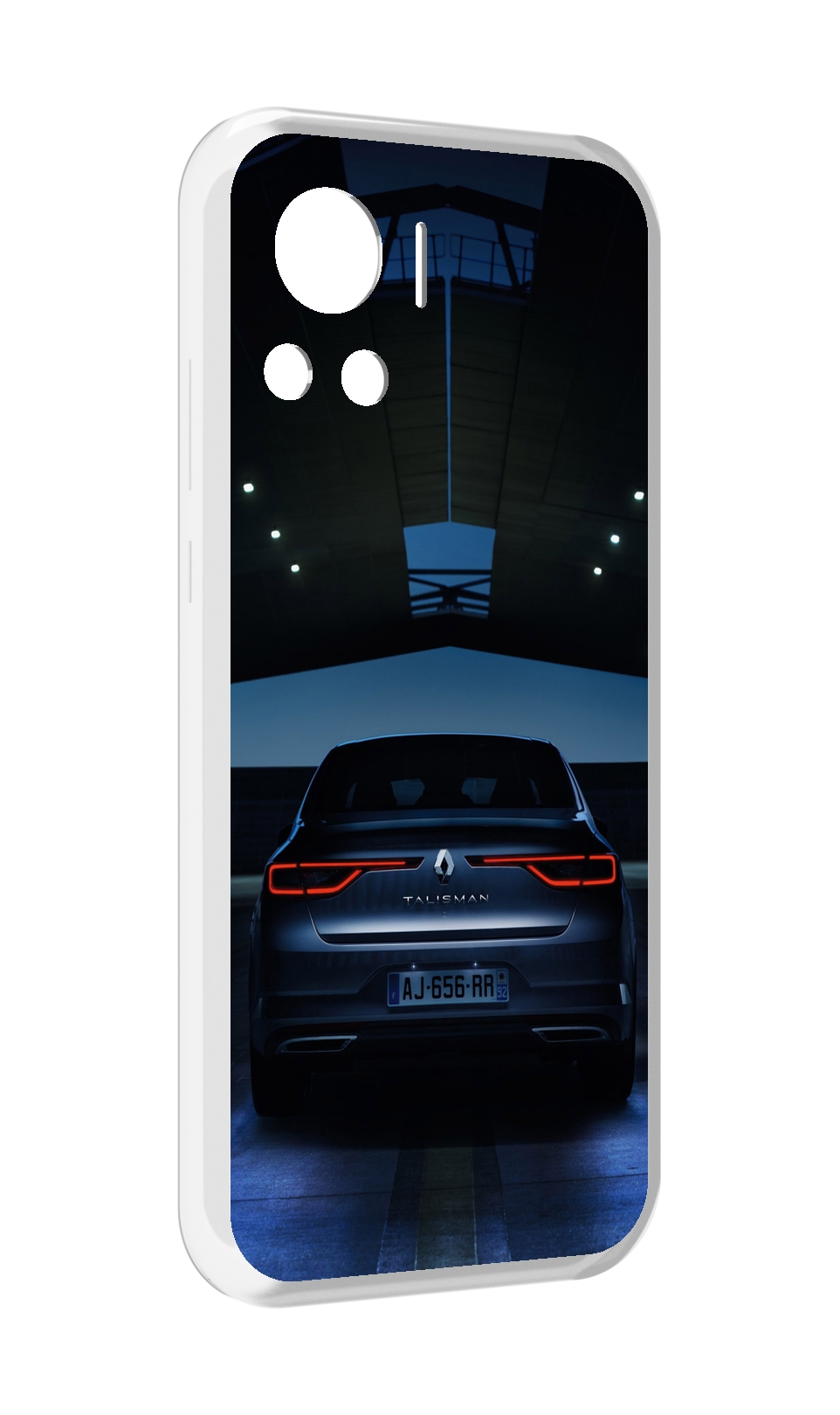 

Чехол MyPads renault рено 1 для Motorola Edge 30 Ultra, Прозрачный, Tocco