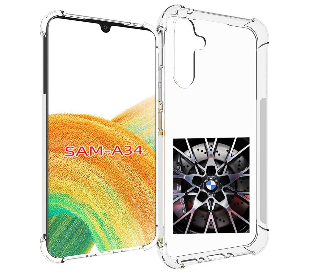 

Чехол MyPads диск бмв мужской для Samsung Galaxy A34, Tocco
