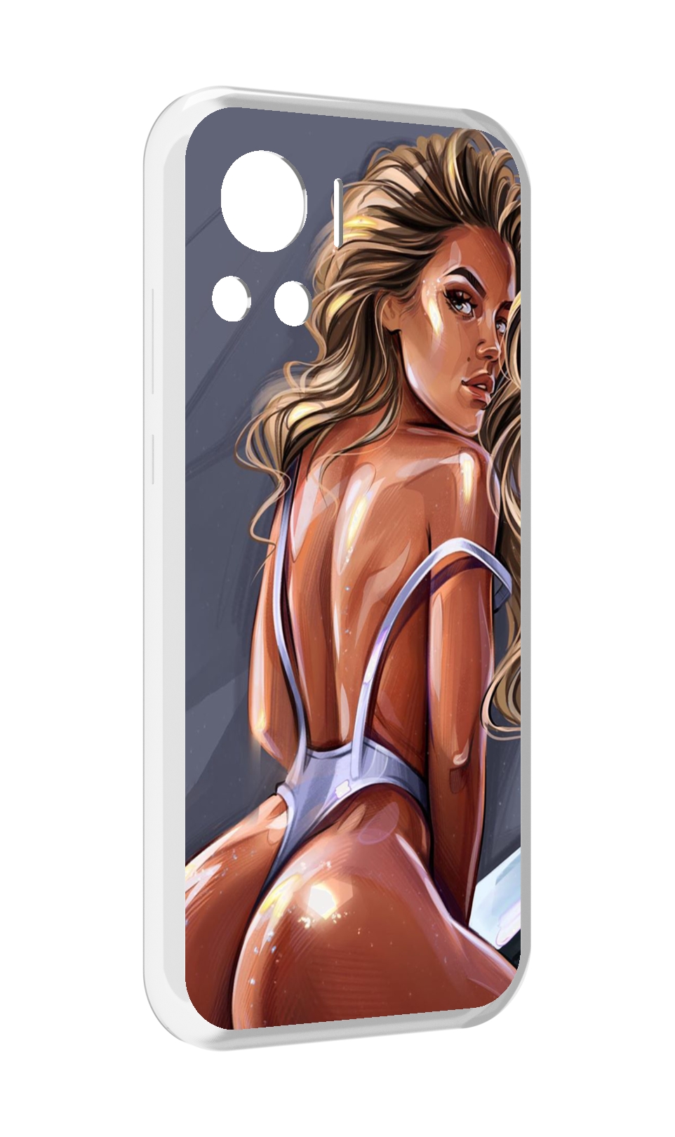 

Чехол MyPads craigos-art для Motorola Edge 30 Ultra, Прозрачный, Tocco