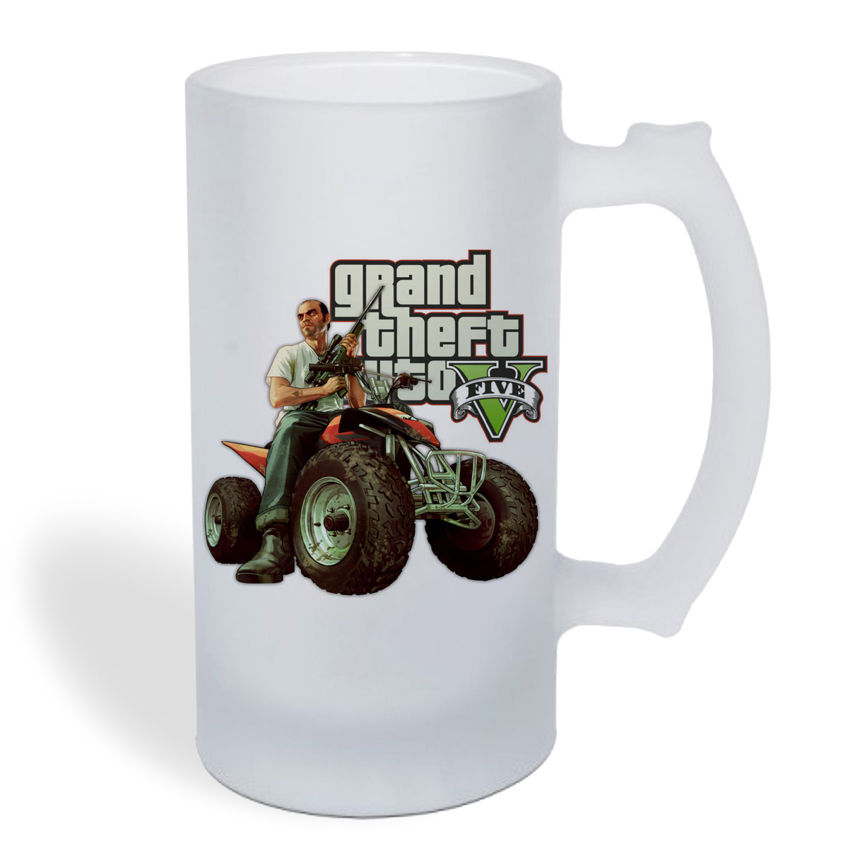 

Кружка пивная CoolPodarok Grand theft auto2