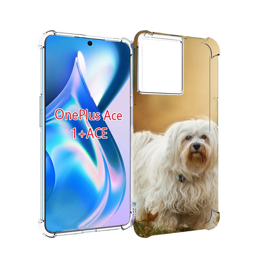 

Чехол MyPads гаванскии бишон для OnePlus Ace, Прозрачный, Tocco