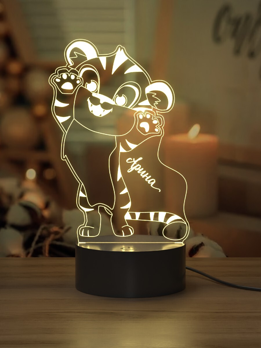 

Ночник Light Insidе детский Тигренок Арина