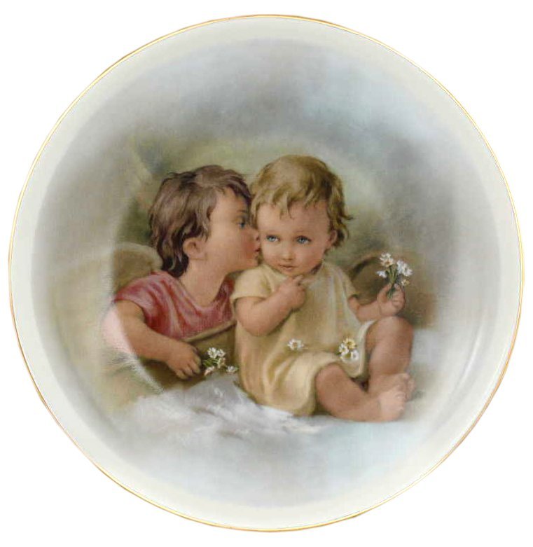 Тарелка декоративная 21 см настенная Leander "Ангелочки" 1 158845