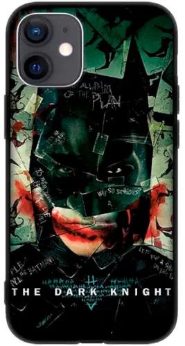 

Чехол для смартфона Deppa для Apple Apple iPhone 12 Mini (D_124264), Разноцветный;черный, Batman iPhone 12 mini (124264)