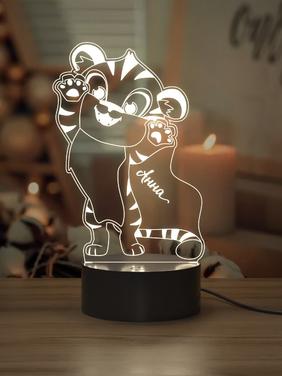 

Ночник Light Insidе детский Тигренок Анна