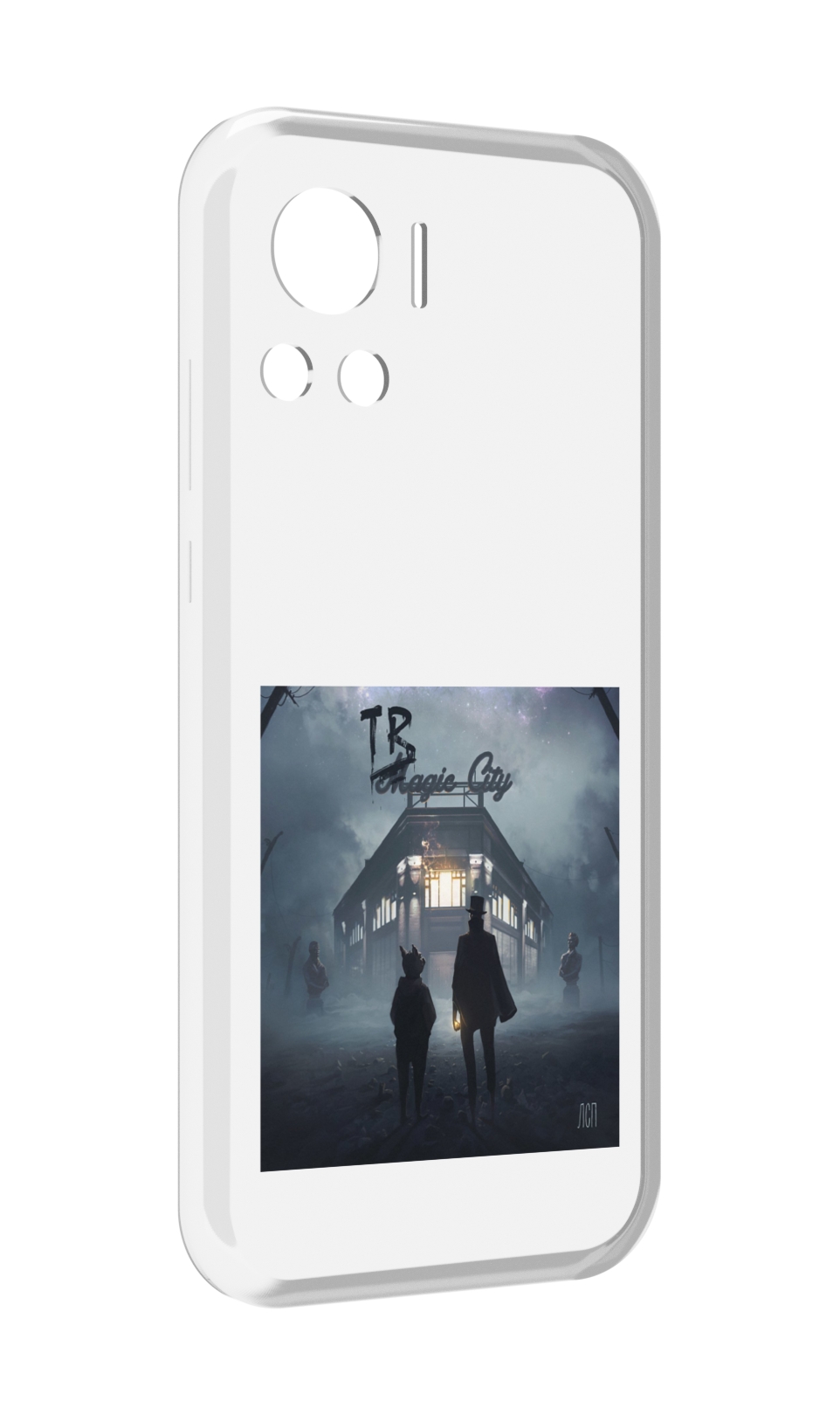 

Чехол MyPads Tragic City ЛСП для Motorola Edge 30 Ultra, Прозрачный, Tocco