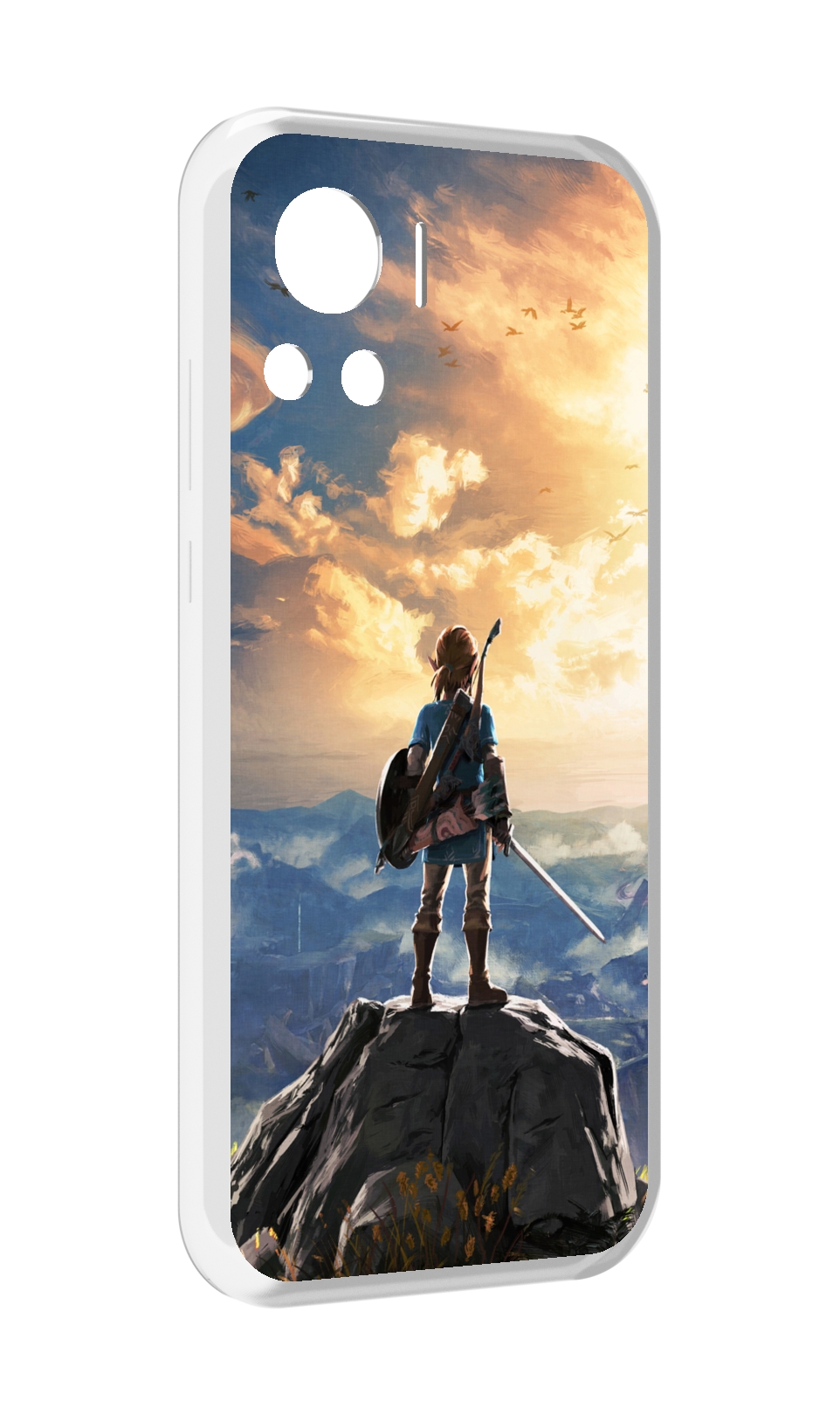 

Чехол MyPads The Legend of Zelda для Motorola Edge 30 Ultra, Прозрачный, Tocco