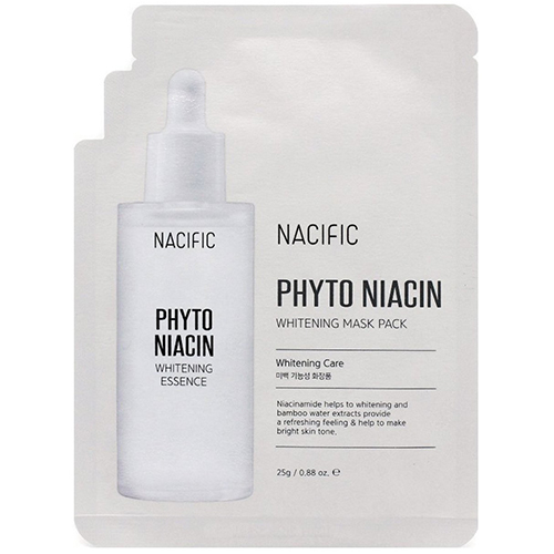 фото Маска для лица nacific phyto niacin whitening mask pack выравнивающая тон 10 шт.