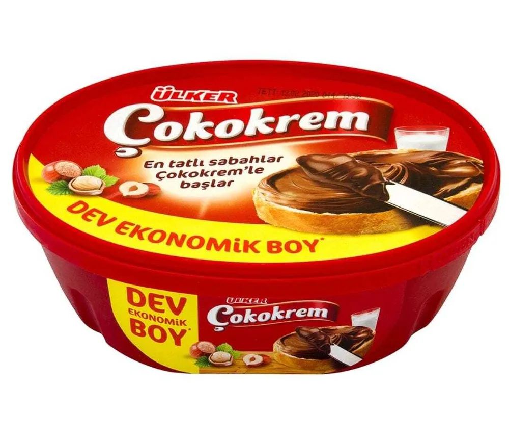 

Шоколадная фундуковая паста, "Ulker", Cokokrem (Findik kremasi), 950гр