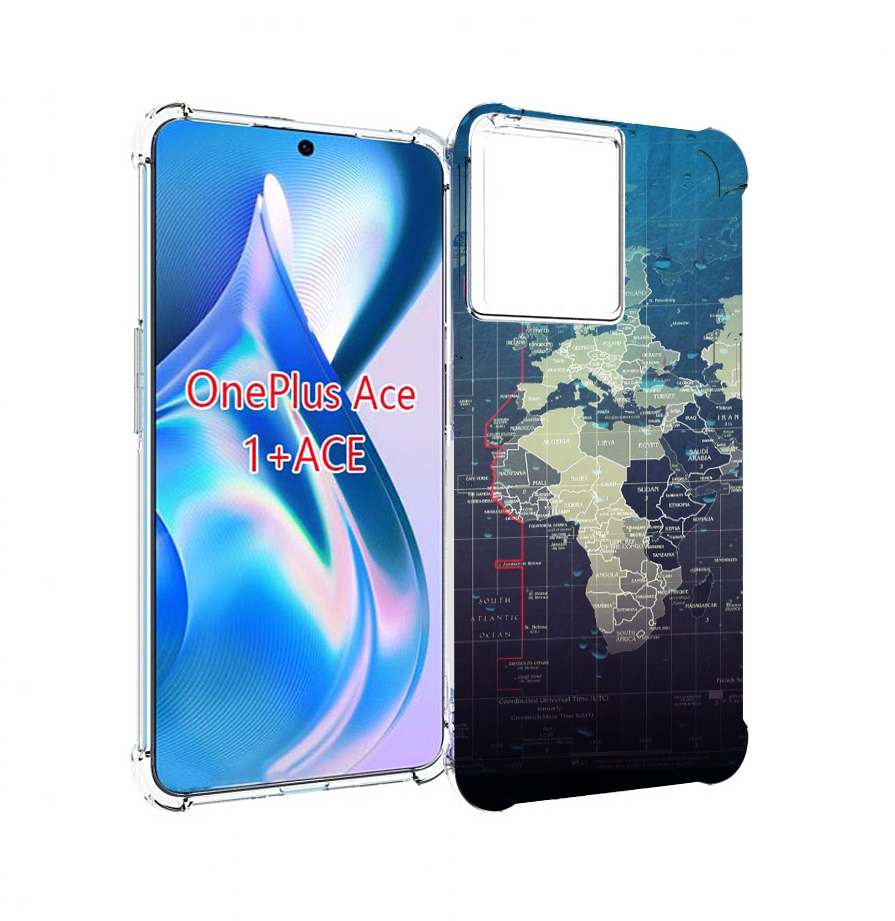 

Чехол MyPads бункер-анклава для OnePlus Ace, Прозрачный, Tocco