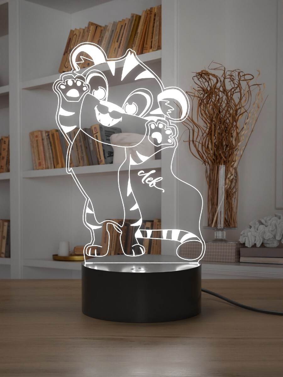 

Ночник Light Insidе детский Тигренок Лев